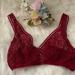 Victoria Secret maroon bra
